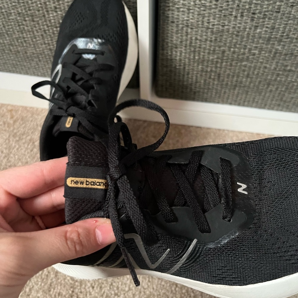 New Balance Dynasoft Pro Run V2 Black & Leopard Print Sneakers Running Shoes 6.5 - Picture 5 of 5